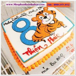 Bánh Sinh Nhật Con Hổ - Z04
